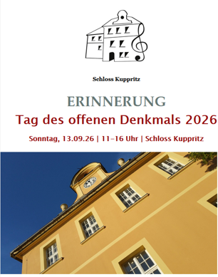 Tag des offenen Denkmals – Schloss Kuppritz –